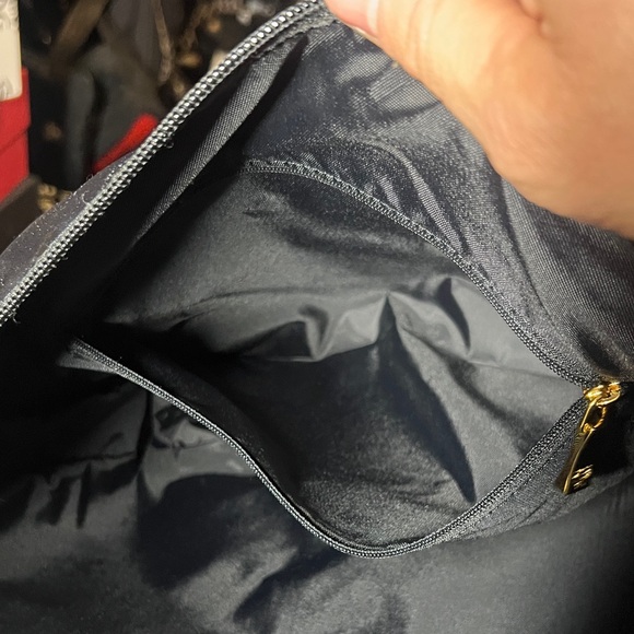 Vintage MCM Black Nylon Monogram Shoulder Bag - Picture 8 of 14